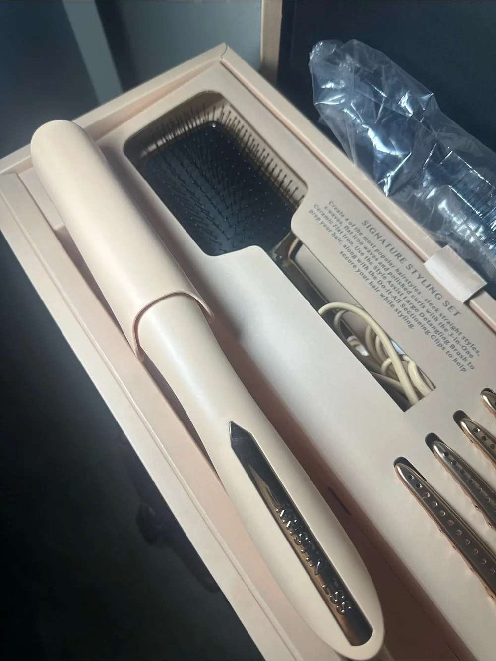 Kristin Ess Signature Styling Set - Rose Gold Hair Tool Kit